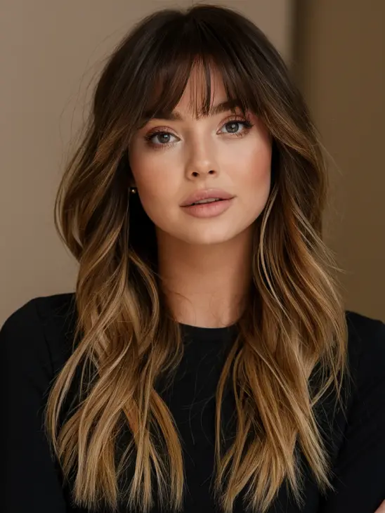 21 Trendy Ideas for Wispy Bangs with Layers