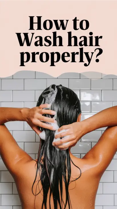 How to Wash Hair Properly?