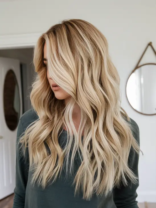 20 Gorgeous Front Layers Long Hair Styles: Face-Framing, Curtain Bangs, and DIY Tips