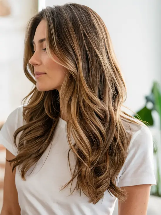 20 Gorgeous Front Layers Long Hair Styles: Face-Framing, Curtain Bangs, and DIY Tips