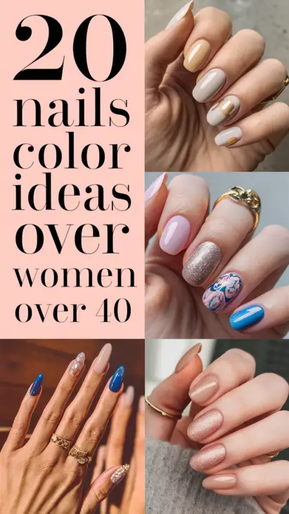 Timeless Nail Color Ideas for Women Over 40: Elegance and Sophistication for 2025