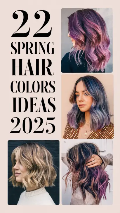 Spring Hair Colors Ideas 2025: The Trendiest Shades for the Season