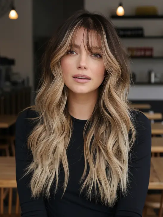 20 Stylish Long Layered Hair Ideas: Face-Framing, Bangs, and More