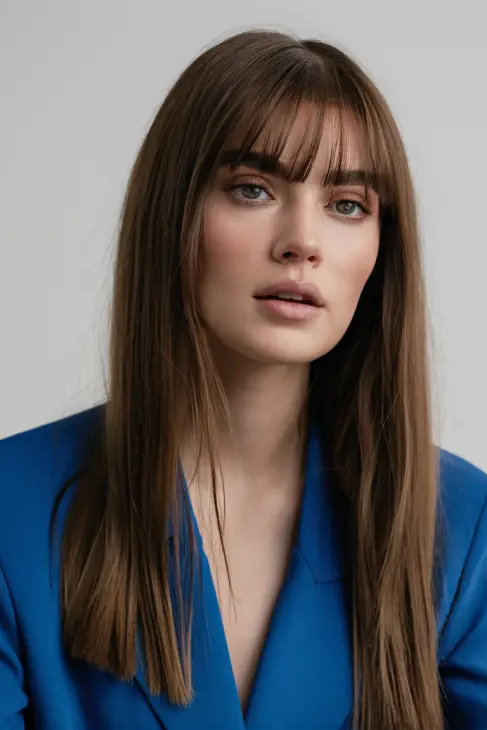 The Elegance of French Fringe Bangs: Timeless Inspiration for Every Hair Type