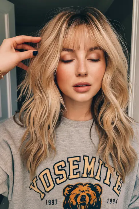 21 Trendy Ideas for Wispy Bangs with Layers