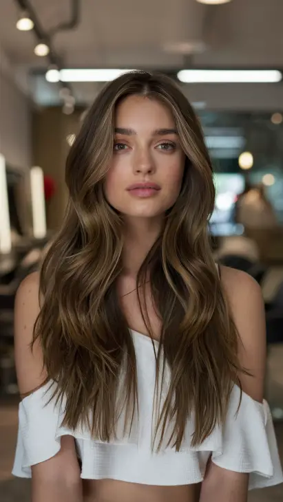 20 Gorgeous Face Framing Layers Long Hair Ideas: Bangs, Blowouts