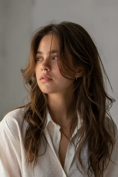 20 Stylish Long Layered Hair Ideas: Face-Framing, Bangs, and More