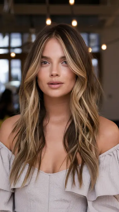 20 Gorgeous Face Framing Layers Long Hair Ideas: Bangs, Blowouts