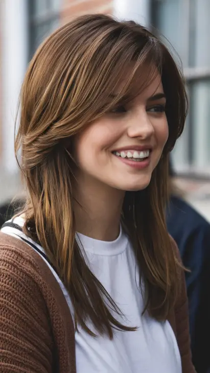 20 Stunning Long Layered Haircuts for Every Hair Type: Face-Framing, Curtain Bangs