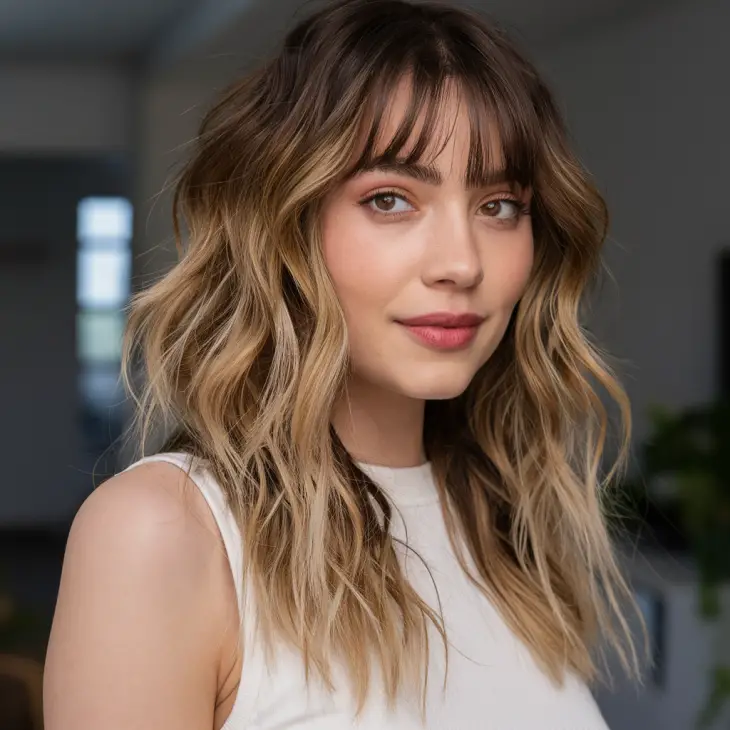 21 Trendy Ideas for Wispy Bangs with Layers