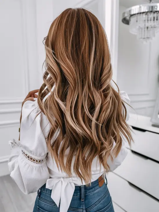 20 Gorgeous Front Layers Long Hair Styles: Face-Framing, Curtain Bangs, and DIY Tips