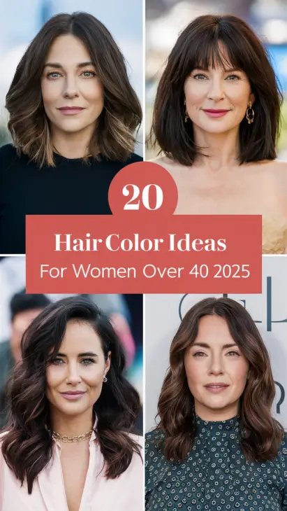 20 Hair Color Ideas for Women Over 40: Best Trends for Winter, Summer, and Unique Looks