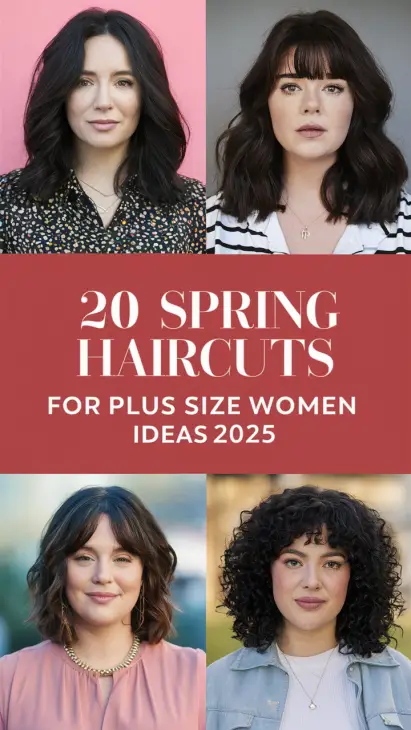 20 Best Spring Haircuts for Plus Size Women: Flattering Styles for Every Face Shape