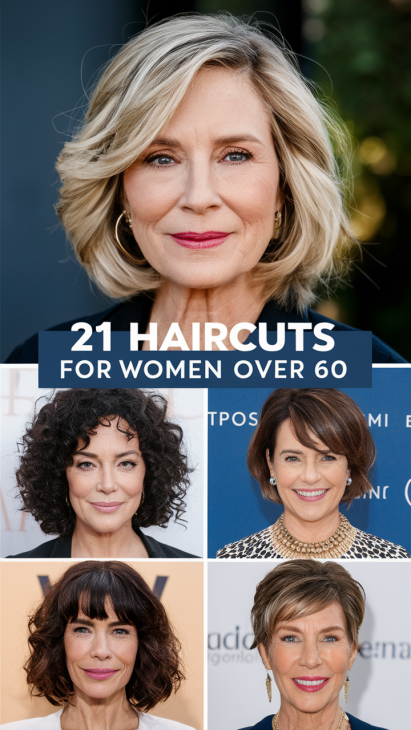 21 Elegant Haircuts for Women Over 60 to Stay Stylish and Confident in 2025