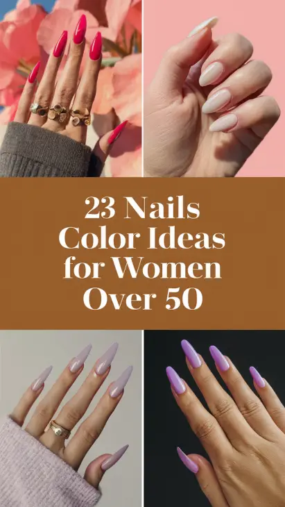 Stylish Nail Color Ideas for Women Over 50 in 2025: Sophistication and Elegance