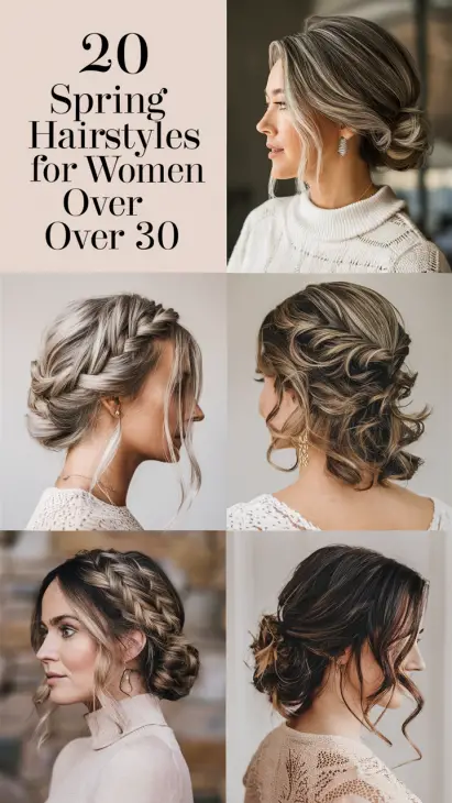 20 Fresh Spring Hairstyles for Women Over 30: Modern, Chic, and Effortless Ideas