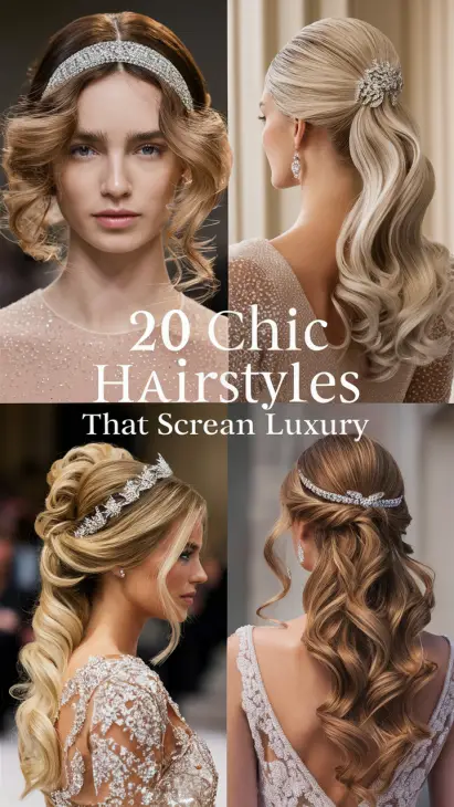 20 Chic Hairstyles That Scream Luxury – Elegant, Casual, and Easy Styles for Every Occasion