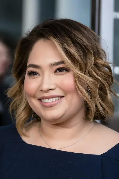 Flattering Spring Haircuts for Chubby Faces 2025