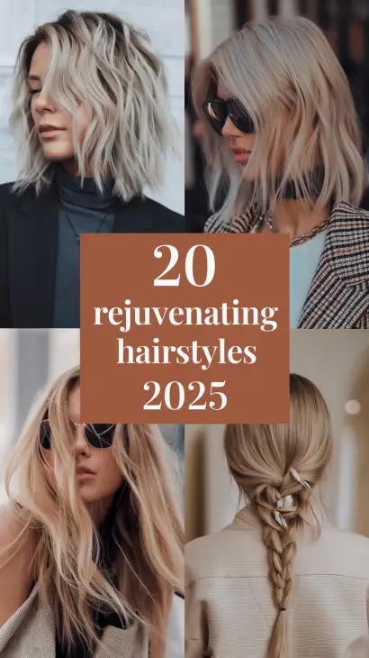 Rejuvenating Hairstyles 2025: The Best Anti-Aging Cuts to Look Younger