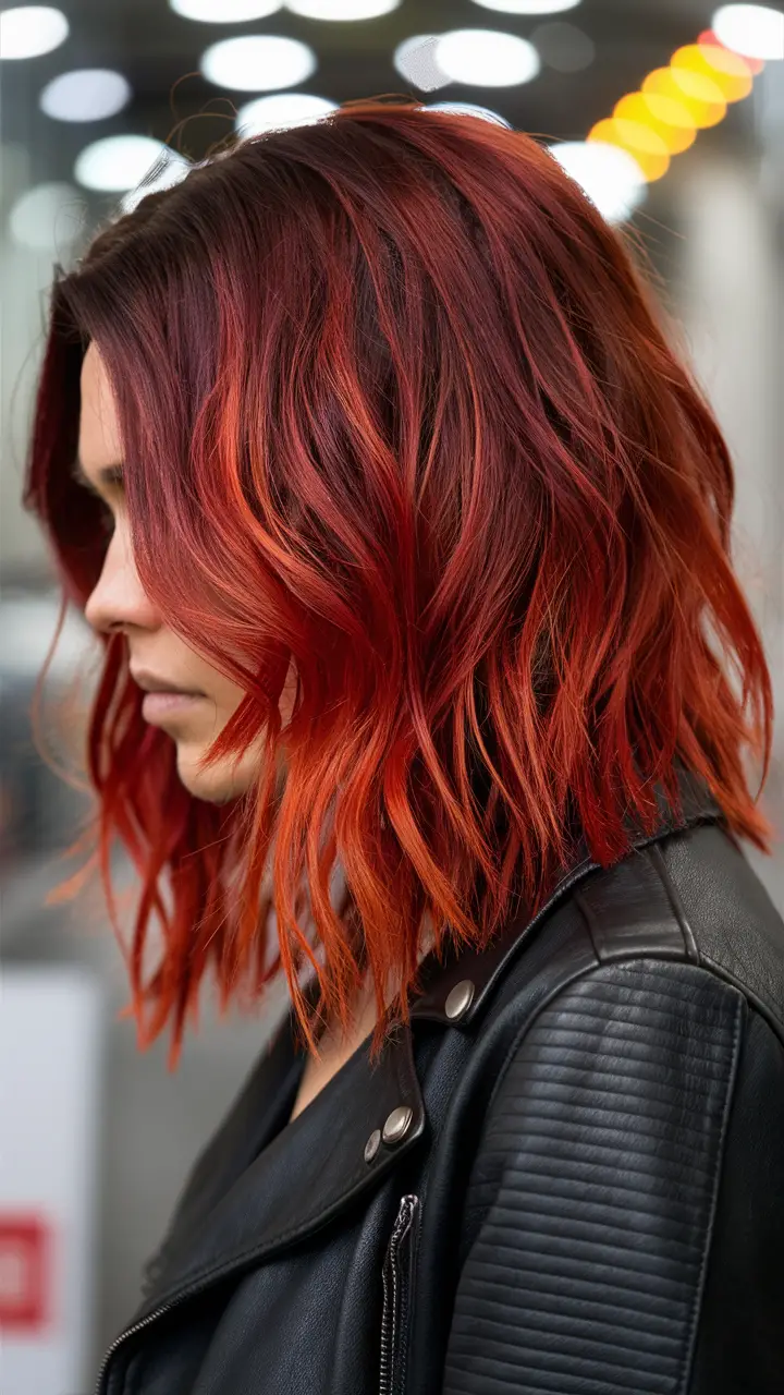 21 Stunning Spring Red Hair Color Ideas for Brunettes with Highlights and Balayage Trends