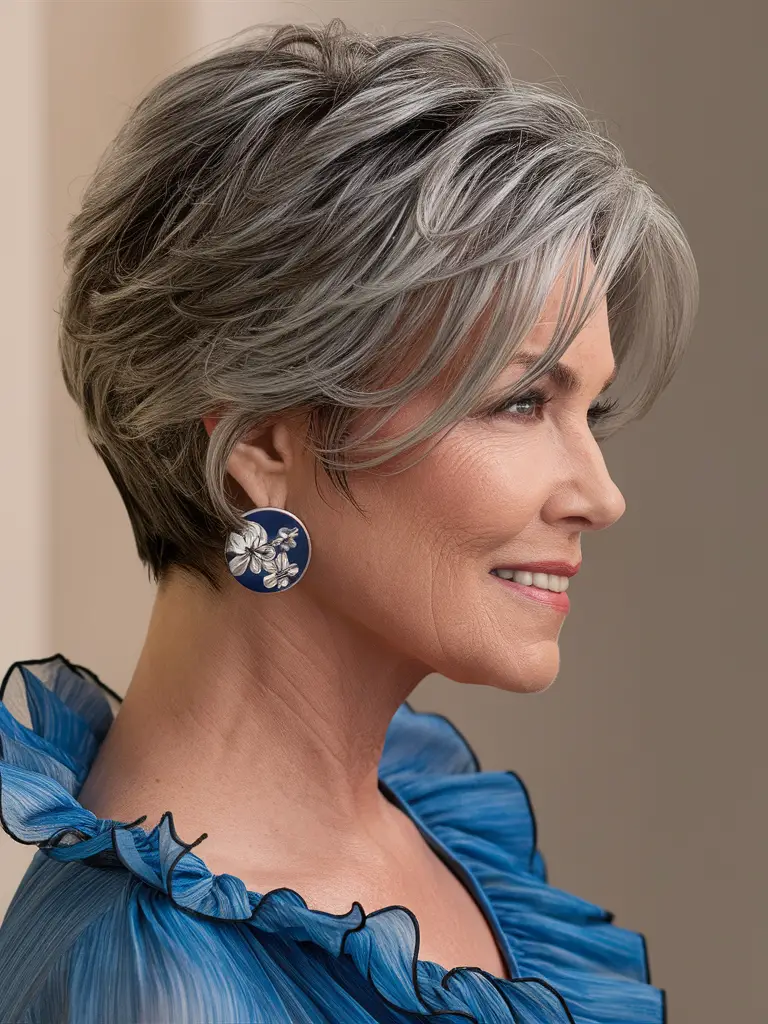 Embracing Spring Elegance: Hairstyles for Women Over 40