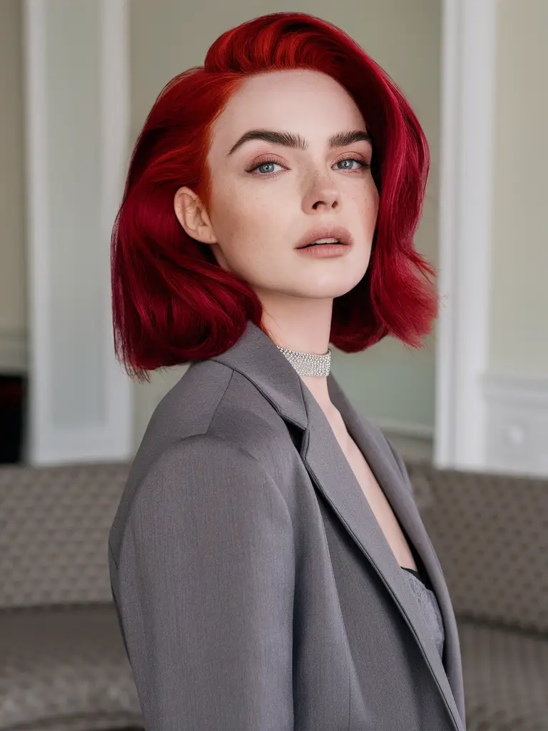 21 Stunning Spring Red Hair Color Ideas for Brunettes with Highlights and Balayage Trends