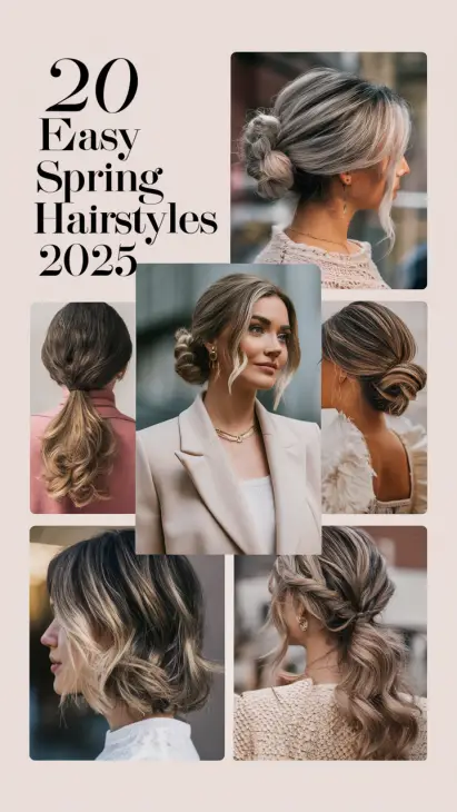 Easy Spring Hairstyles 2025: Quick Ideas for Any Day