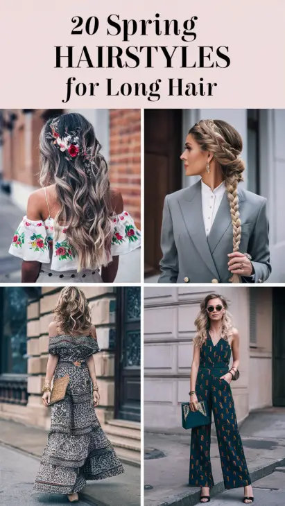 Spring Hairstyles for Long Hair: Effortless Glam for 2025