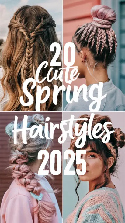 20 Cute Spring Hairstyles 2025: Trendy Ideas for Every Hair Length and Occasion