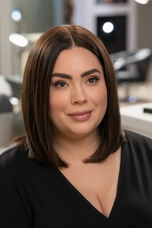 Flattering Spring Haircuts for Chubby Faces 2025