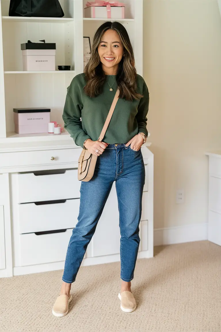 22 Trendy and Comfy Spring Mom Outfits Ideas for 2025: Casual and Stylish Looks