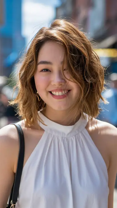 Flattering Spring Haircuts for Chubby Faces 2025