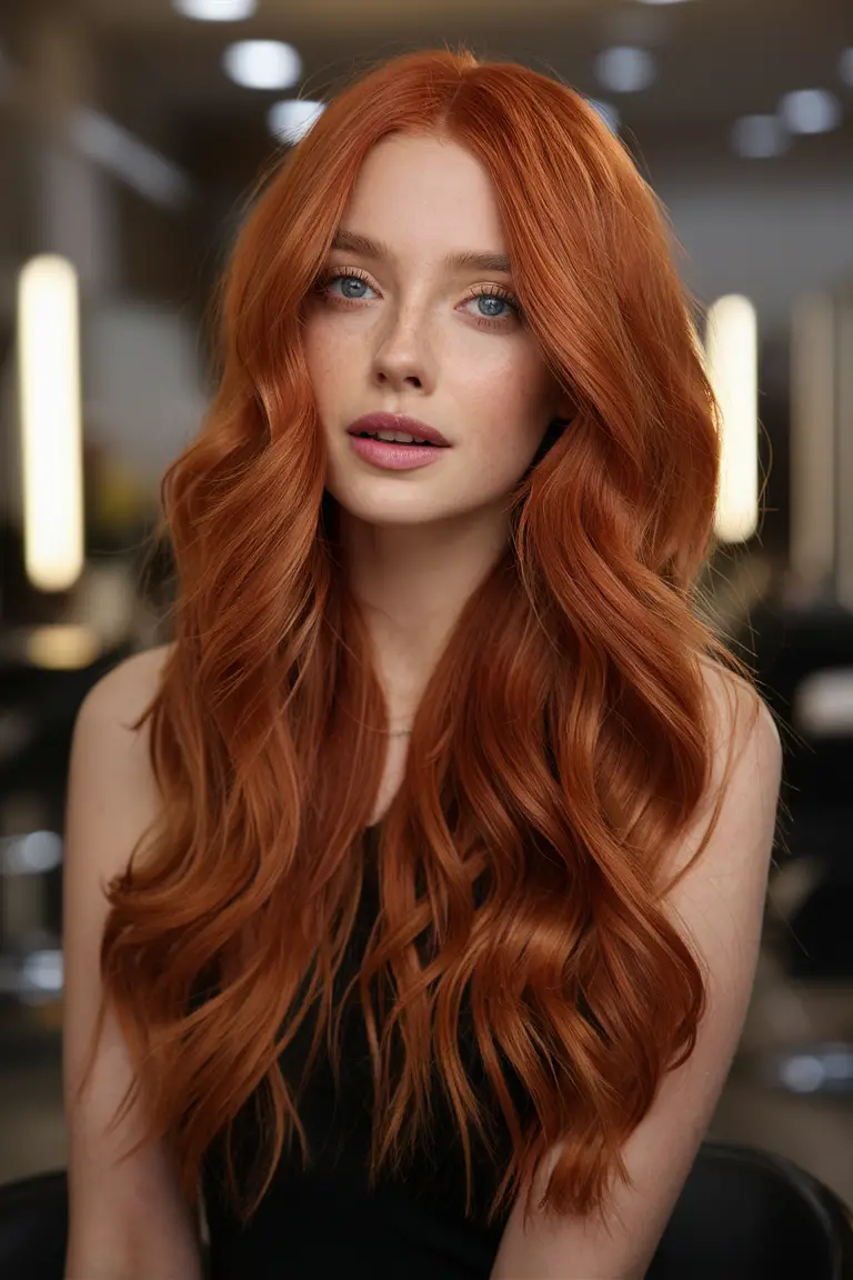 21 Stunning Spring Red Hair Color Ideas for Brunettes with Highlights and Balayage Trends