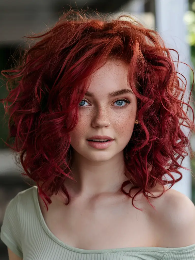 21 Stunning Spring Red Hair Color Ideas for Brunettes with Highlights and Balayage Trends