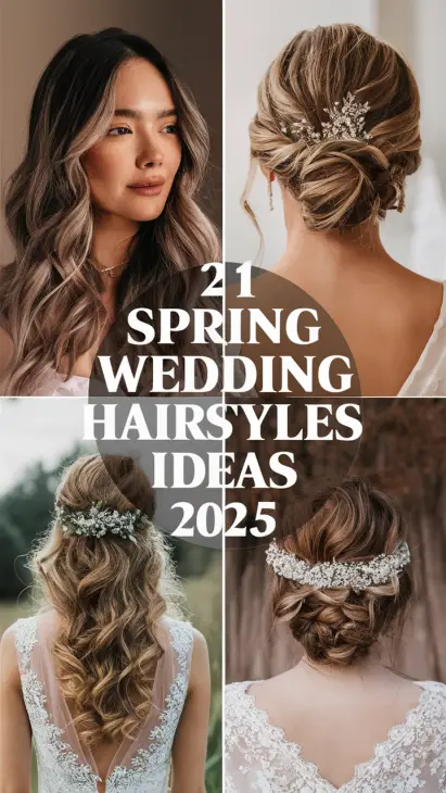 21 Stunning Spring Wedding Hairstyles Ideas for Every Bride, Bridesmaid