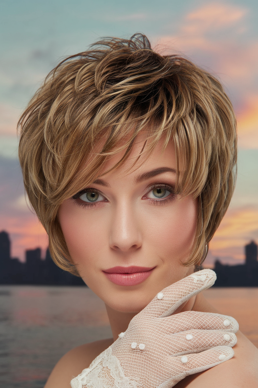 Short Shag Haircuts Ideas for Women