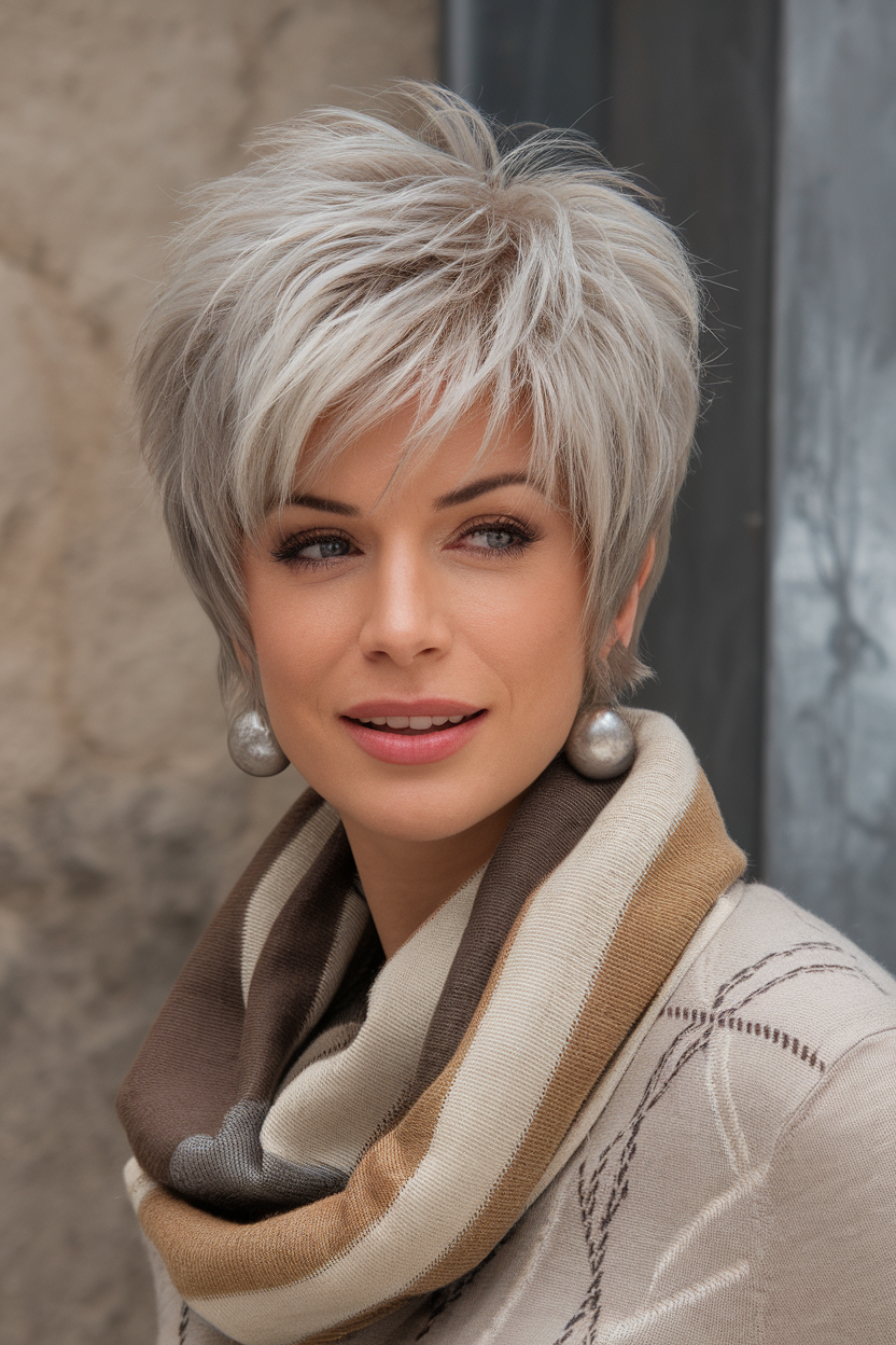 Short Shag Haircuts Ideas for Women