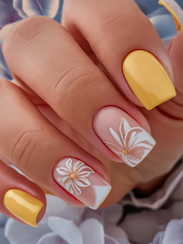 Yellow Spring Nails Ideas 2025: Trendy & Fresh Designs for the Season