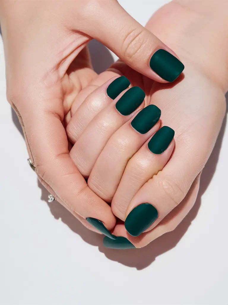 Spring Nails One Solid Color Ideas 2025