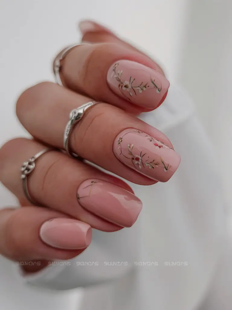 Spring Floral Nails Ideas 2025: The Most Beautiful Designs to Try This Season