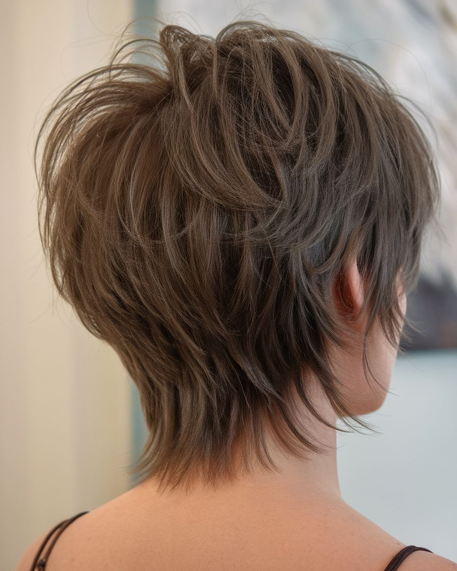 Short Shag Haircuts Ideas for Women