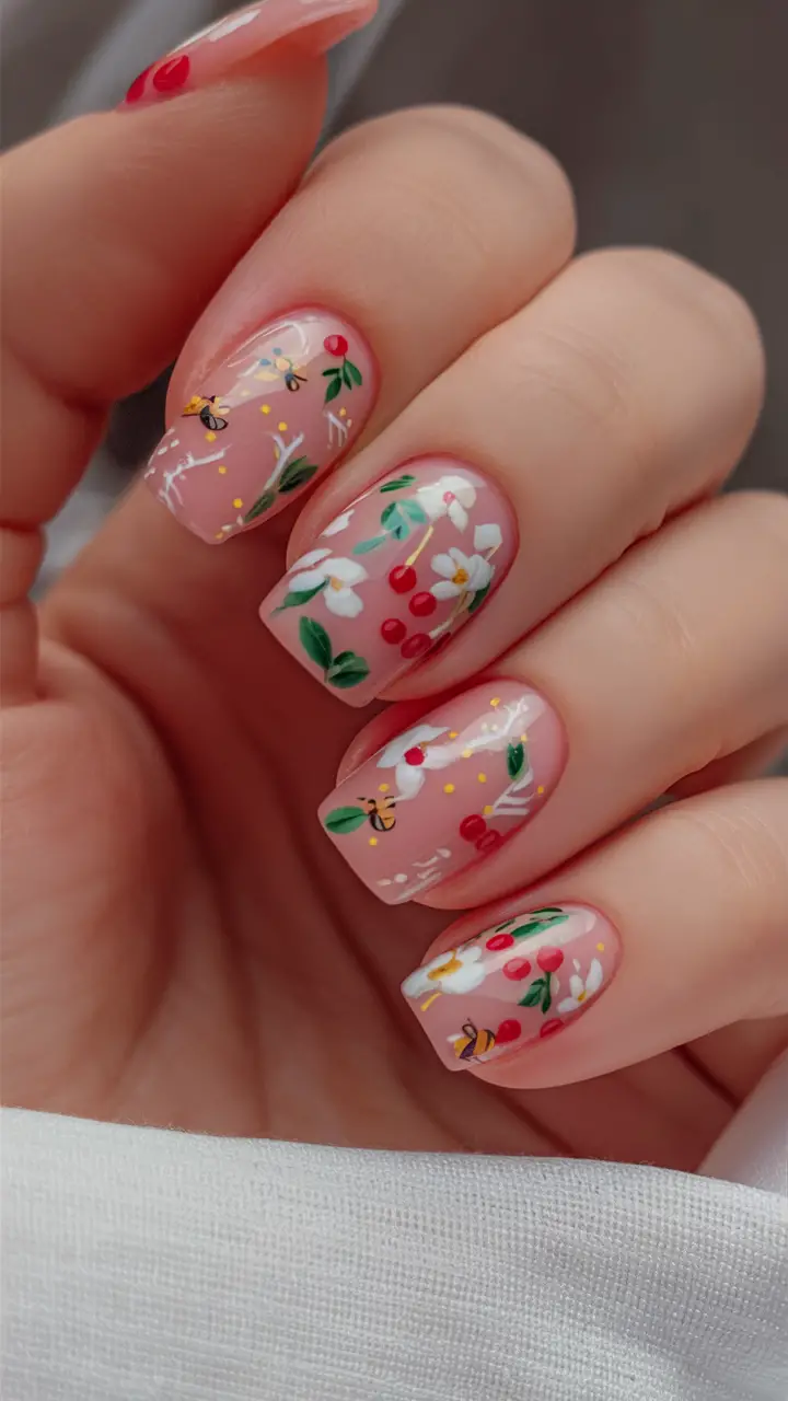 Spring Floral Nails Ideas 2025: The Most Beautiful Designs to Try This Season