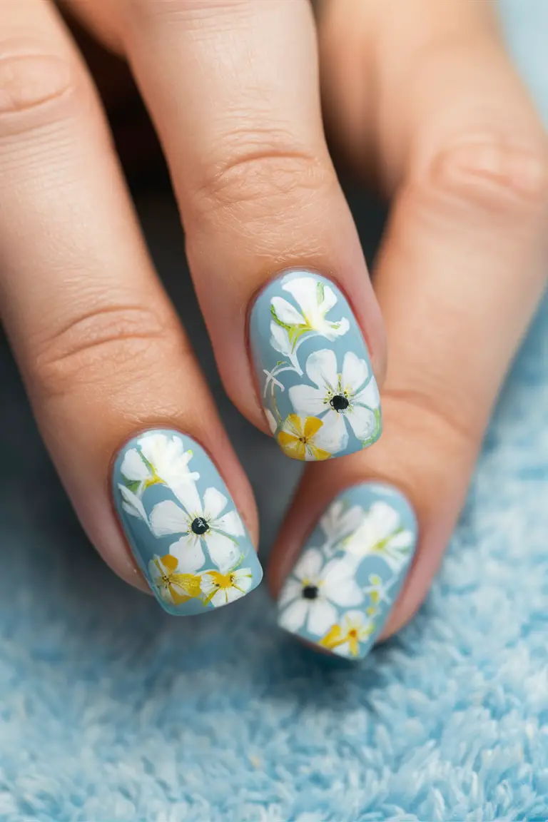 Spring Floral Nails Ideas 2025: The Most Beautiful Designs to Try This Season