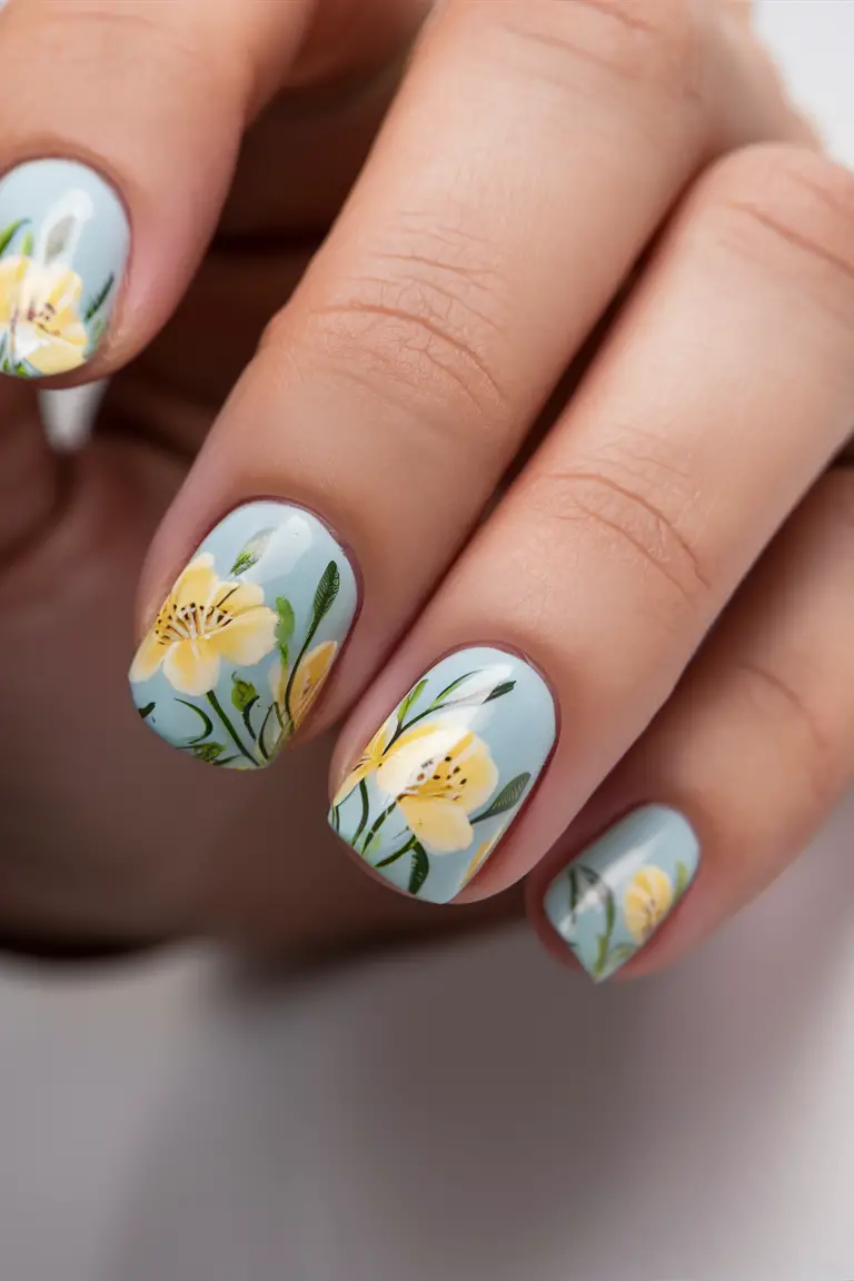 Spring Floral Nails Ideas 2025: The Most Beautiful Designs to Try This Season