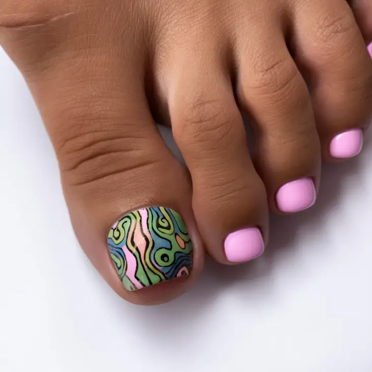 24 Best Vacation Toe Nail Ideas for a Stylish Look