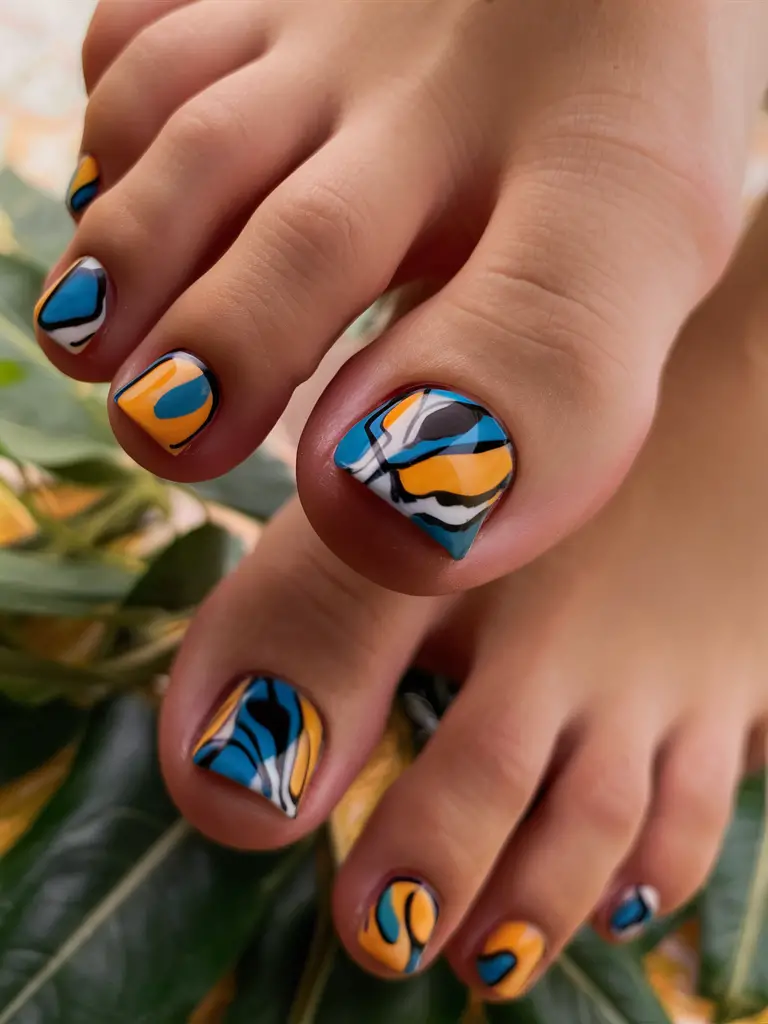 24 Best Vacation Toe Nail Ideas for a Stylish Look