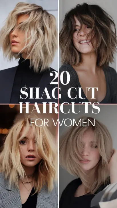 The Best Shag Cut Haircuts for Women: Effortless Style with an Edge