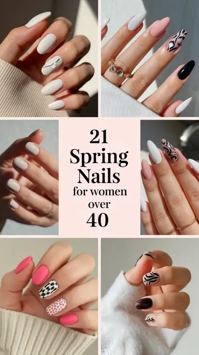 Spring Nails for Women Over 40: A Detailed Guide to Chic and Trendy Designs