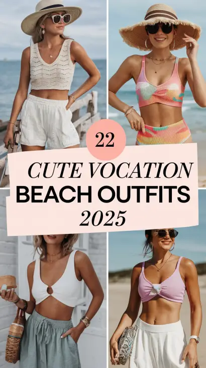 Cute Vacation Beach Outfits - Trendy Ideas for Vacation 2025