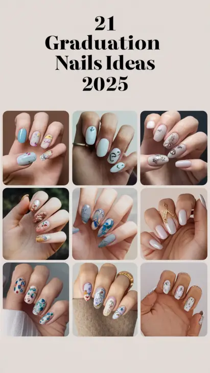 Graduation Nails Ideas 2025: Creative and Elegant Styles for Your Big Day